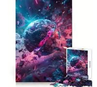 Cosmic Particles 1000 Piece Jigsaw Puzzles for Adults Brain Think, Tight Edge, Real Challenge, Birthday Present (50x75cm)