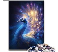 Cosmic Peacock 2000 Pieces Jigsaw Puzzle For Adults Teens, Help The Brain Exercise Addictive Toys to Cultivate Patience Unique Challenge Game (70x100cm)