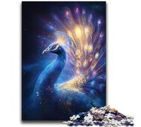 Cosmic Peacock 2000 Pieces Jigsaw Puzzles For Teens And Adults,for Educational Game Challenge Toy Unique Home Decor And Gifts (70X100cm)
