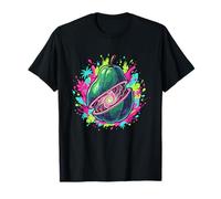Cosmic Pear Portal Galaxy Fruit T-Shirt