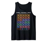 Cosmic Periodic Table Astronomy Geek Space Science Funny Tank Top