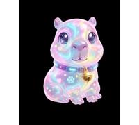Cosmic Pets: Capybara: Collector's Edition Aesthetic Dot Grid Notebook | Notatnik w Kropki Kawaii z Certyfikatem Adopcji i Checklistą | Zeszyt Szkolny i Bullet Journal (7.5" x 9.25")