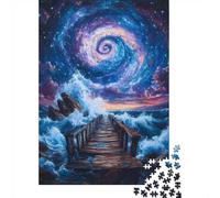 Cosmic Pier 1000 Piece Jigsaw, 70x50cm/1000pcs | For longer puzzle sessions: Adult jigsaw puzzle with 1000 pieces; when you want a longer activity without screens.
