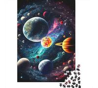 Cosmic Planet Array 1000 Piece Thickened Paper Puzzle Grown-Ups Relaxation Hobby Easy to Store Engaging Teaser 70x50cm/1000pcs
