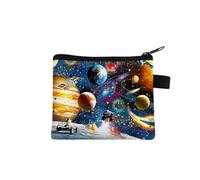 Cosmic Planet Coin Purse Cute Purse for Boy/Girls Best Gifts 3D Cartoon for Children Storage Bag Coin Walle