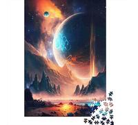 Cosmic Planet Landscape 1000 Pc Eco-friendly Paper Jigsaw Puzzle Bundle Adults Kids 12 Years Up Family Game Wall Decor Value Pack 38x26cm/1000pcs