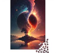 Cosmic Planet Split 1000 Pieces Sturdy Paper Puzzle Parent-Child Interactive Game Home Leisure Unique Artwork 38x26cm/1000pcs