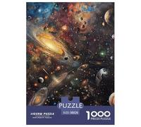 Cosmic Planets 1000 Piece Paper Jigsaw Puzzle What Happens Next Beautiful Decoration for Adults And Kids 38x26cm/1000pcs