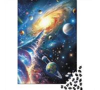 Cosmic Planets Paper Jigsaw Puzzles for Adults 1000 Piece Toys Family Jigsaw Games Birthday Puzzle Educational Boys Girls 1000pcs (38x26cm)