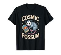 Cosmic Possum Tarot Floating Space Adventure T-Shirt