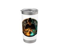 Cosmic Potter Art Shape Clay Your Path Design Stainless Steel Insulated Tumbler