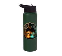 Cosmic Potter Art Shape Clay Your Path Design Stainless Steel Insulated Water Bottle