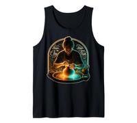 Cosmic Potter Art Shape Clay Your Path Design Tank Top