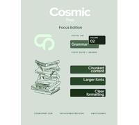 Cosmic Prep Digital SAT Grammar Guide Focus Edition Volume 2