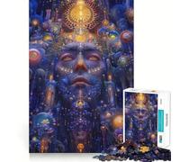 Cosmic Psyche Jigsaw Puzzles1000 Pieces Sharp Mind, Accurate Cut, Family Activity, (50x75cm)