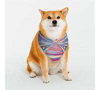 Cosmic psychedelia Pet Scarf Stylish Triangle Bid Scarf Bandana Pet Accessory,Washable Pet Kerchief for Girl Boy Dogs or Cats Small
