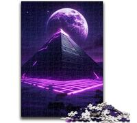 Cosmic Pyramid Jigsaw Puzzles for Adults 1000 Pieces,Help The Brain Exercise Addictive Toys to Cultivate Patience Great Gift (50x75cm)