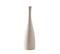 COSMIC Saku Minimalist Nordic Style Toilet Brush Made of Plastic and Resin. Floor-Standing Loo Brush Holder for Bathroom in White Color