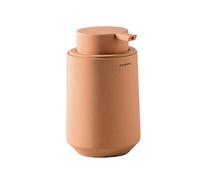 COSMIC Saona Elegant Design Bathroom Soap Dispenser Made of Resin. Countertop Soap Dish for Bathroom and Kitchen with Soft Touch. 350 ml Refillable Accessory in Blossom Color