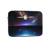 Cosmic Saturn Laptop Sleeve Case 13 Inch Suitable For Notebook Computer Tablet Traveling Carrying Simple Case