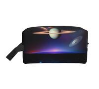 Cosmic Saturn Large Capacity Travel Toiletry Bag for Organizing Toiletries and Small Items Suitable for Travel Daily and Gym