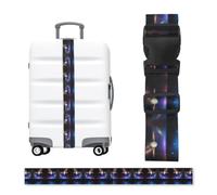 Cosmic Saturn Luggage Strap-Adjustable Suitcase Belt with Buckle