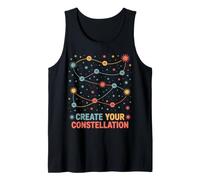 Cosmic Score Constellation Design - Retro Stars Tank Top