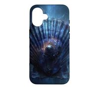 Cosmic Seashell Pearl Galaxy Ocean Universe Case for iPhone 16