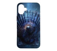 Cosmic Seashell Pearl Galaxy Ocean Universe Case for iPhone 16 Plus
