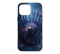 Cosmic Seashell Pearl Galaxy Ocean Universe Case for iPhone 16 Pro Max