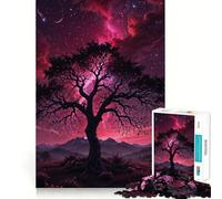Cosmic Sentinel The Tree of Eternity Jigsaw Puzzles 1000 Pieces for Adults Mental Boost, Premium Print, Fun Challenge, (38x26cm)