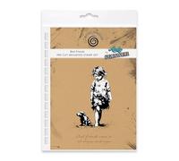 Cosmic Shimmer Best Friends Pre Cut Mounted Rubber Stamp by Andy Skinner & Katy Sue. Creates Image 115 x 75mms & Quote 16 x 58mms for Stamping in Mixed Media, Art Journaling, Card Making