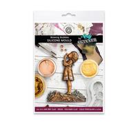 Cosmic Shimmer Blowing Bubbles Silicone Mould by Andy Skinner for Crafting. Use with Air Dry & Polymer Clay, Resin, Wax, Cold Porcelain & More. Figure 92x33mm from Katy Sue Craft Moulds. UK Made