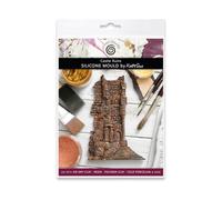 Cosmic Shimmer Castle Ruins Silicone Mould for Crafting. Use with Air Dry Clay, Resin, Wax, Polymer Clay & More. Castle Design 95 x 143 x 11 mm. Katy Sue Craft Moulds
