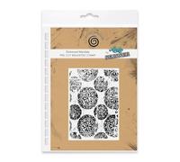 Cosmic Shimmer Distressed Mandala Pre Cut Mounted Rubber Stamp by Andy Skinner & Katy Sue Designs. Adds Mandala Motifs for Stamping in Mixed Media, Art Journaling, Card Making. 112 x 77 Millimetres