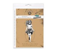 Cosmic Shimmer Little Moments Pre Cut Mounted Rubber Stamp by Andy Skinner & Katy Sue. Creates Image 123 x 64mms & Quote 17 x 87mms for Stamping in Mixed Media, Art Journaling, Card Making