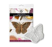 Cosmic Shimmer Majestic Butterfly Silicone Mould for Crafting for Air Dry & Polymer Clay, Resin, Wax, Cold Porcelain & More. Butterfly Size 99 x 60 Millimetres from Katy Sue Craft Moulds. UK Made.