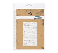 Cosmic Shimmer Stonewash Pre Cut Mounted Rubber Stamp by Andy Skinner & Katy Sue. Creates Distressed Stone Texture for Stamping in Mixed Media, Art Journaling, Card Making. 123 x 75 Millimetres