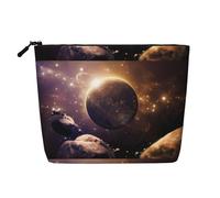 Cosmic Shining Planet Waterproof Large Capacity with Zipper Travel Business Trip Home Multifunctional Makeup Bag Storage Bag Coin Purse