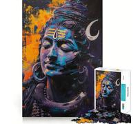 Cosmic Shiva Jigsaw Puzzles for Adults 1000 Piece Logic Exercise, DIY Fun, Family Activity, Room Accent (38x52cm)