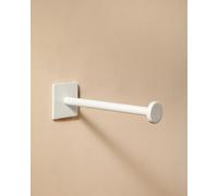 Cosmic Single Arm Toilet Roll Holder, Self-Adhesive, White, Stick Collection