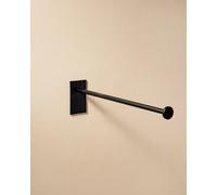 Cosmic Single Arm Towel Rail, 30Cm, Self-Adhesive, Black, Anti-Corrosion, Supports Up To 2Kg, Stick Collection
