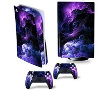 Cosmic Skins Compatible With Ps5 Disc Edition Controllers With Anti-Slip Features And Modern Design Vinyl Protection Stickers cosmic-0408