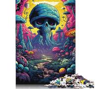 Cosmic Skull Jigsaws Puzzles for Adult 1000 Pieces Difficult Jigsaw Puzzles, Impossible Puzzle for Age 18 Years Up 1000pcs (75x50cm)