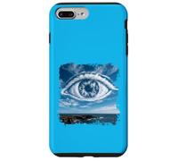 Cosmic Sky Eye Over Ocean Surreal Vision Scene Graphic Case for iPhone 7 Plus/8 Plus