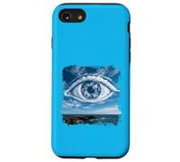 Cosmic Sky Eye Over Ocean Surreal Vision Scene Graphic Case for iPhone SE (2020) / 7/8