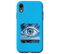 Cosmic Sky Eye Over Ocean Surreal Vision Scene Graphic Case for iPhone XR