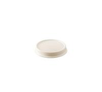 Soap dish White Matte Freestanding Accesory Measures 13 x 13 x 2 cm Cosmic White One Size
