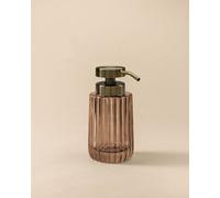 Cosmic Soap Dispenser, 300Ml, Resistant Glass, Large Button, Easy Refill, Ambar, Lido Collection