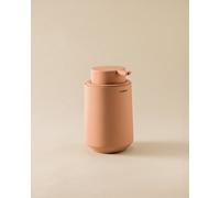 COSMIC Saona Elegant Design Bathroom Soap Dispenser Made of Resin. Countertop Soap Dish for Bathroom and Kitchen with Soft Touch. 350 ml Refillable Accessory in Blossom Color